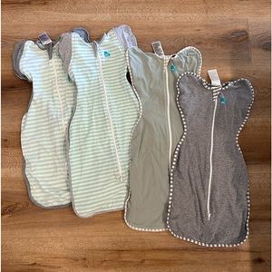 Love to Dream sleep sack lot set of 4